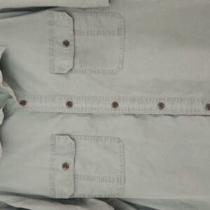 Red Head Brand Men's Casual Sage Green Button Down Shirt Size XXL